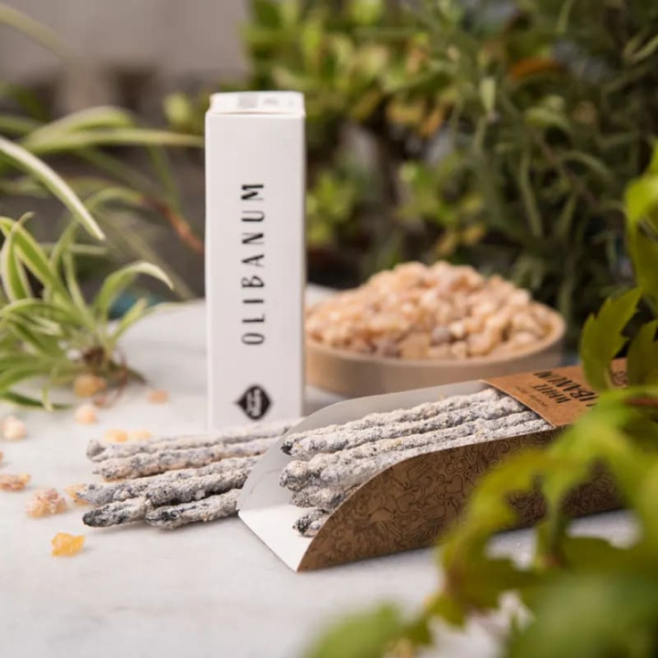 Sagrada Madre Encens aux herbes Oliban Blanc | Pieralune