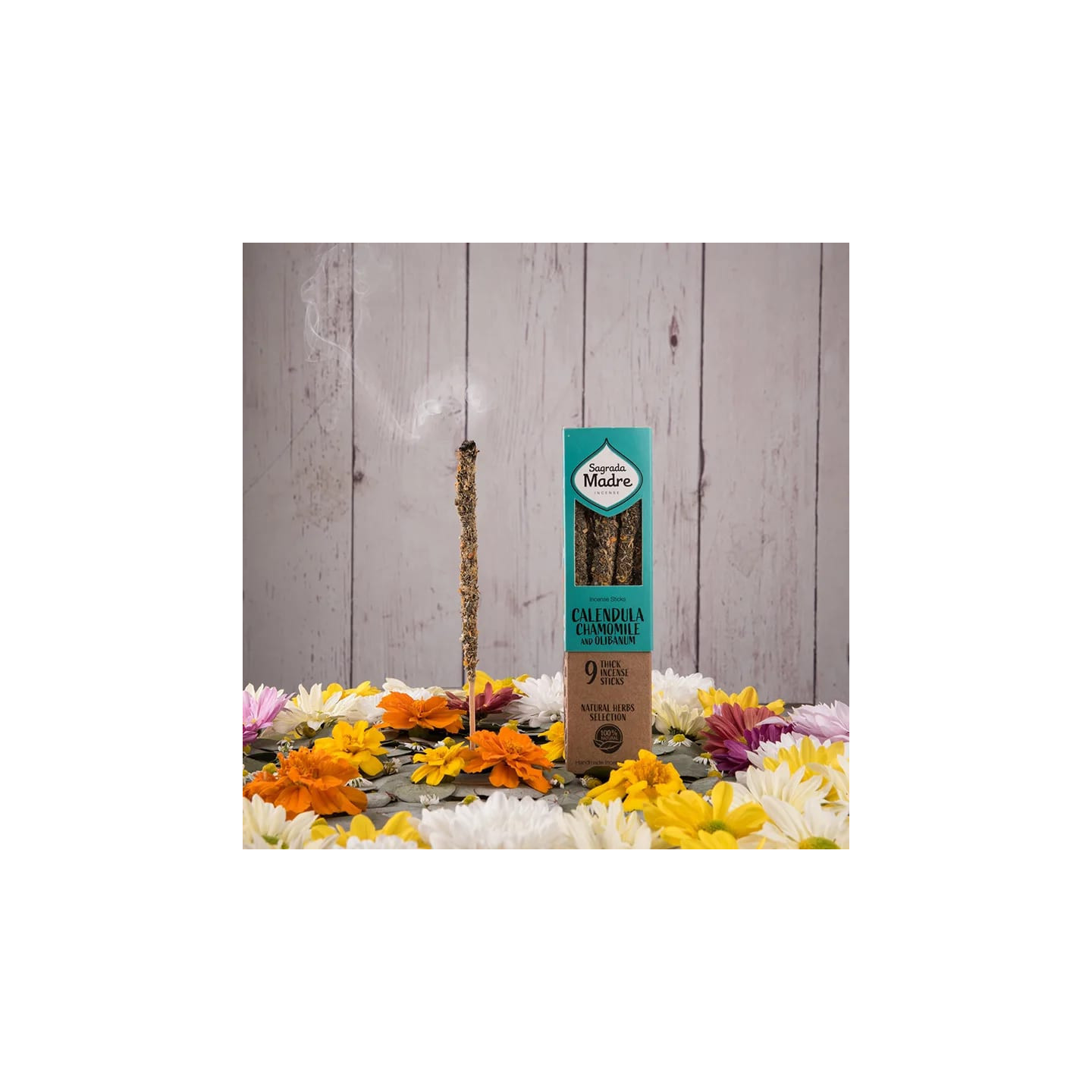 Sagrada Madre encens aux herbes Camomille Calendula - O... | Pieralune