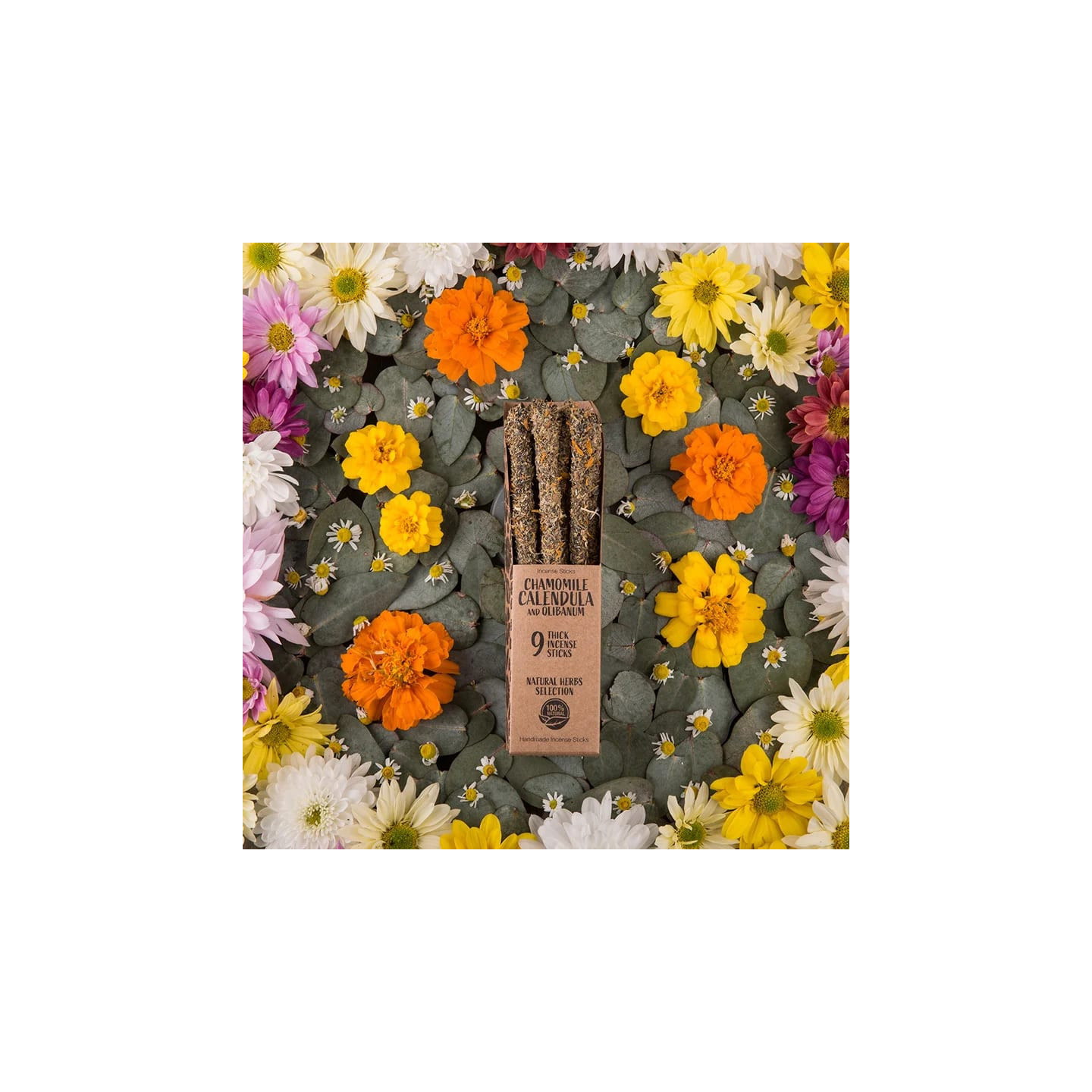 Sagrada Madre encens aux herbes Camomille Calendula - O... | Pieralune