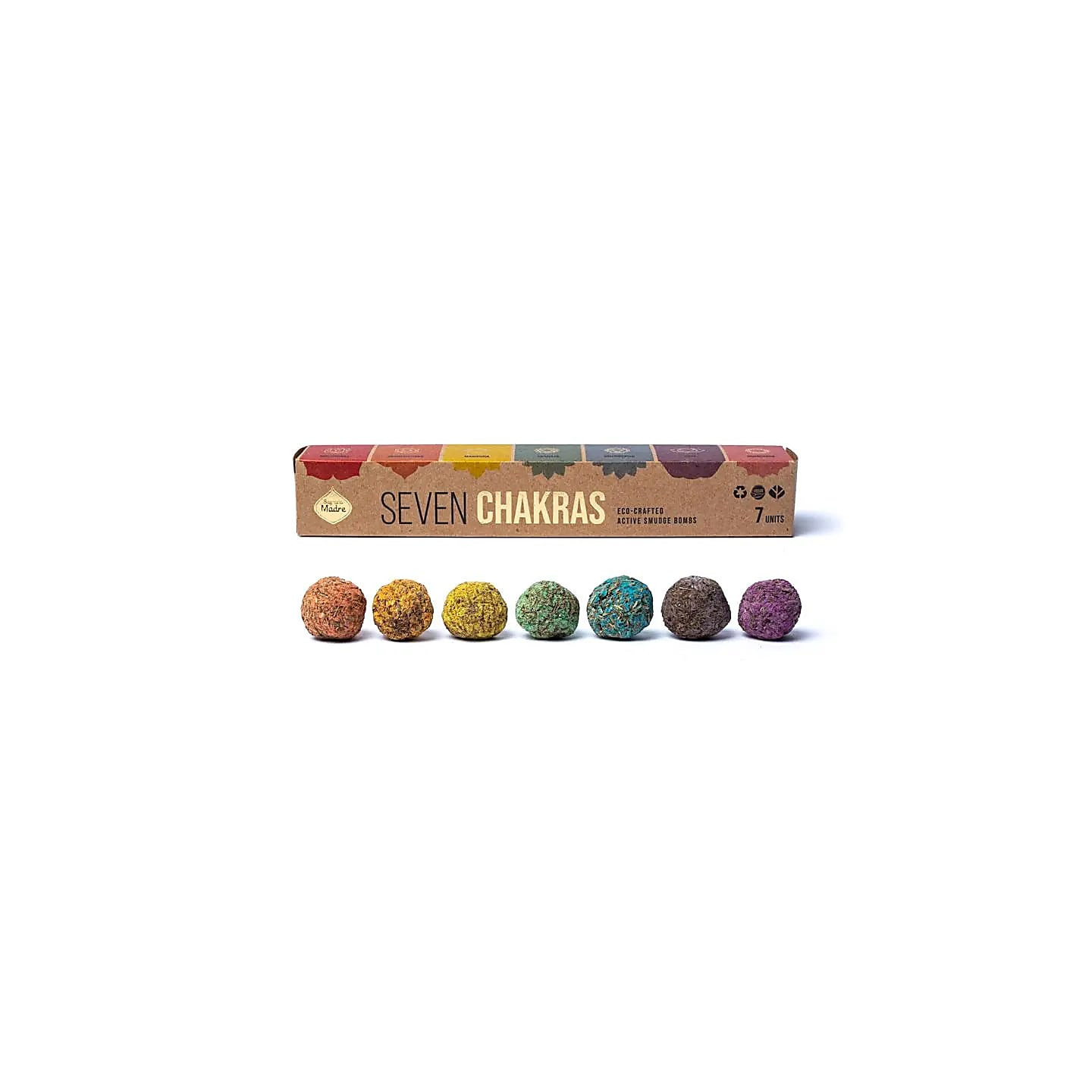 Sagrada Madre Premium 7 Chakra Smudge Bomb | Pieralune