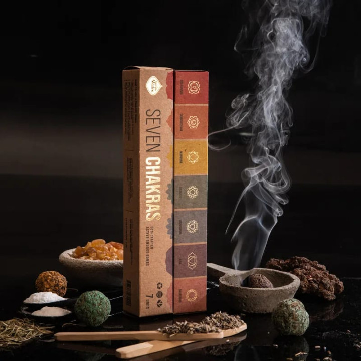 Sagrada Madre Premium 7 Chakra Smudge Bomb | Pieralune