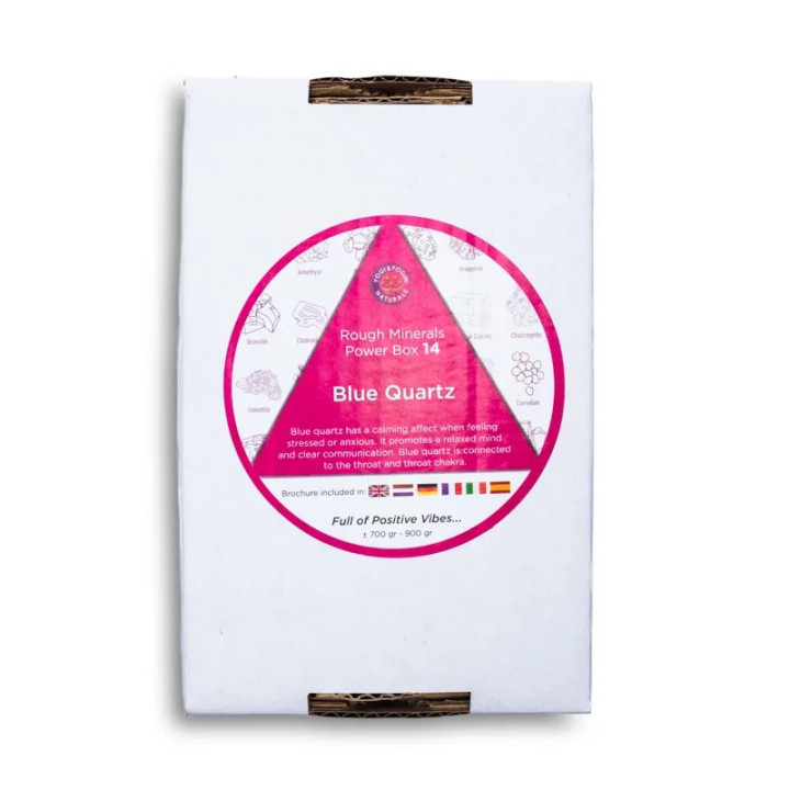 Power box 14 Quartz bleu calmant | Pieralune