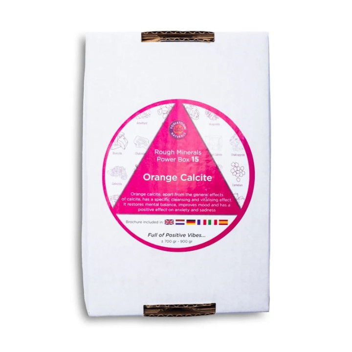 Power box 15 Calcite orange vitalisant | Pieralune