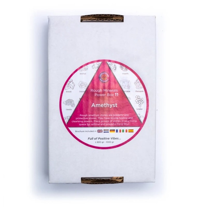 Power box 11 Améthyste brute guérison | Pieralune