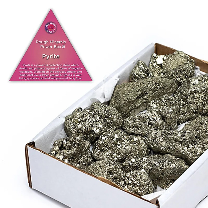 Power box 5 Pyrite équilibre & mise à terre | Pieralune