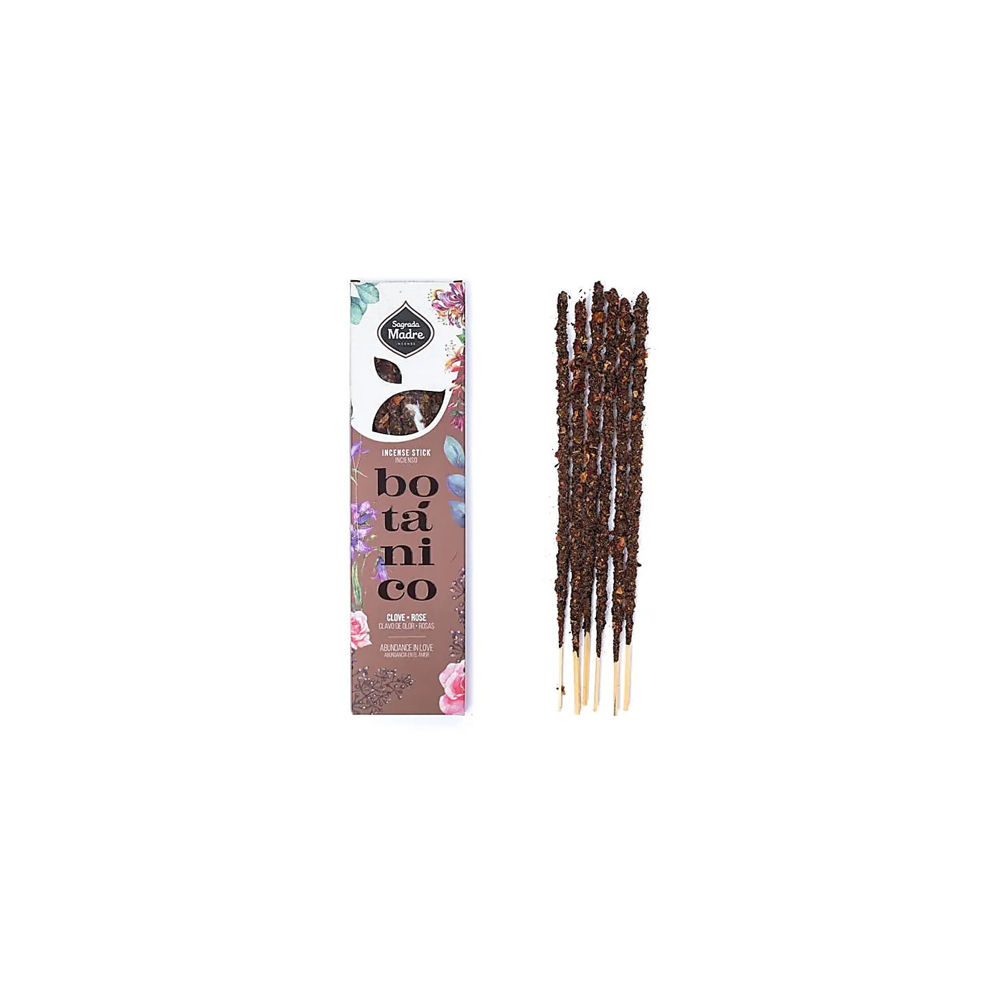 Sagrada Madre Encens botanique Clous de girofle et Rose | Pieralune