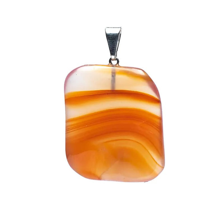 Pendentif en agate forme fantaisie | Pieralune