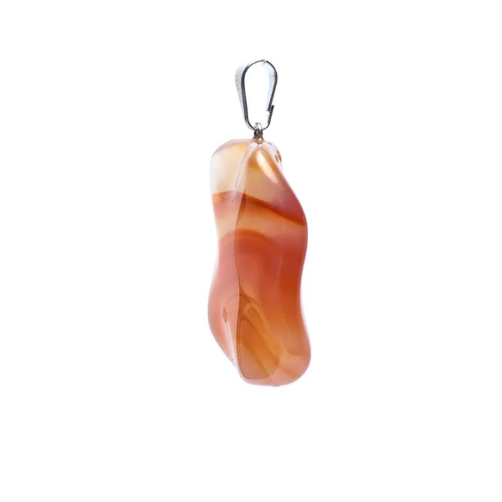 Pendentif en agate forme fantaisie | Pieralune