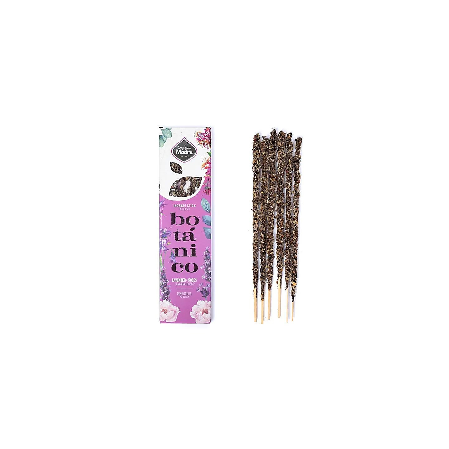 Sagrada Madre Encens botanique Lavande & Rose | Pieralune