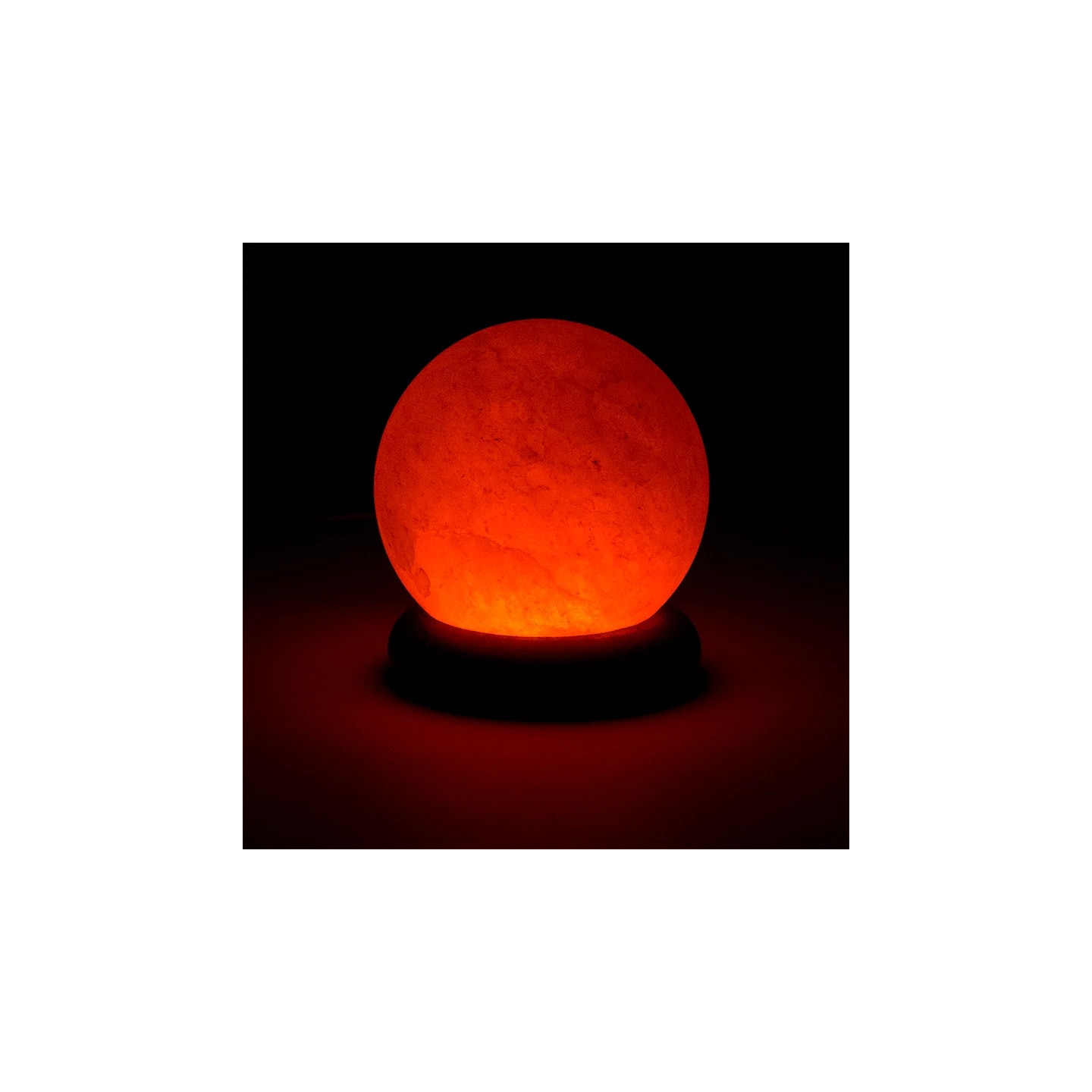 Mini lampe sel sphère orange USB LED | Pieralune
