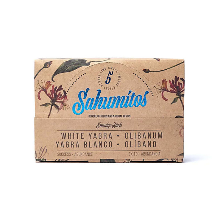 Sagrada Madre Sahumitos smudge White Yagra par 5 en boî... | Pieralune