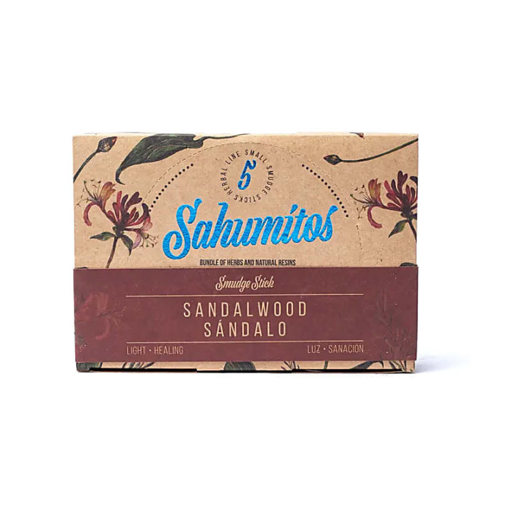 Sagrada Madre Sahumitos smudge Bois de santal par 5 en ... | Pieralune