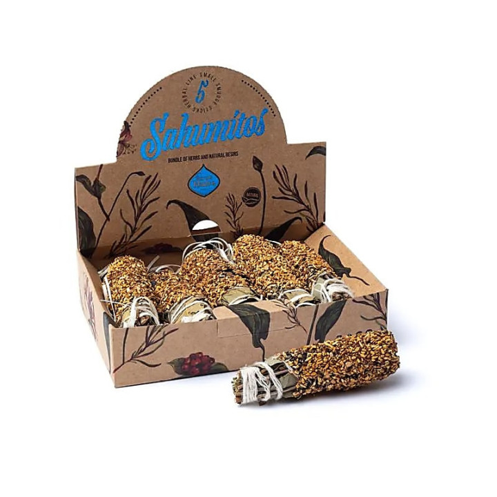Sagrada Madre Sahumitos smudge Myrrhe & Palo Santo par ... | Pieralune
