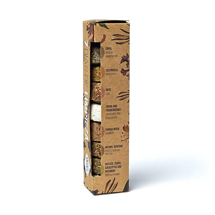 Sagrada Madre disques d’encens 7 jours Assorti | Pieralune