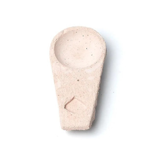 Sagrada Madre brûleur d’encens en ciment rose pastel | Pieralune