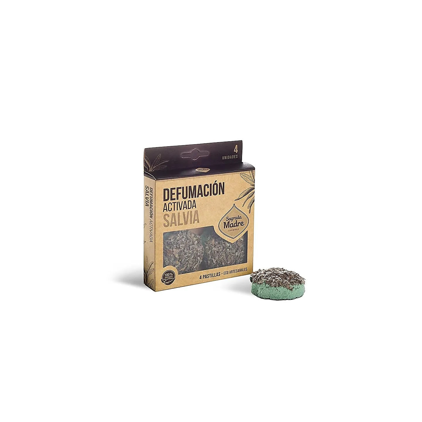 Sagrada Madre disques d'encens Sauge Blanche | Pieralune