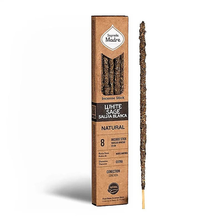 Sagrada Madre Encens Naturel Sauge Blanche | Pieralune