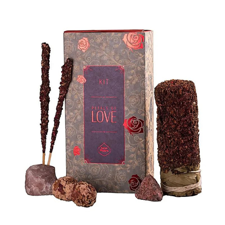 Coffret cadeau encens Sagrada Madre Petals of Love | Pieralune