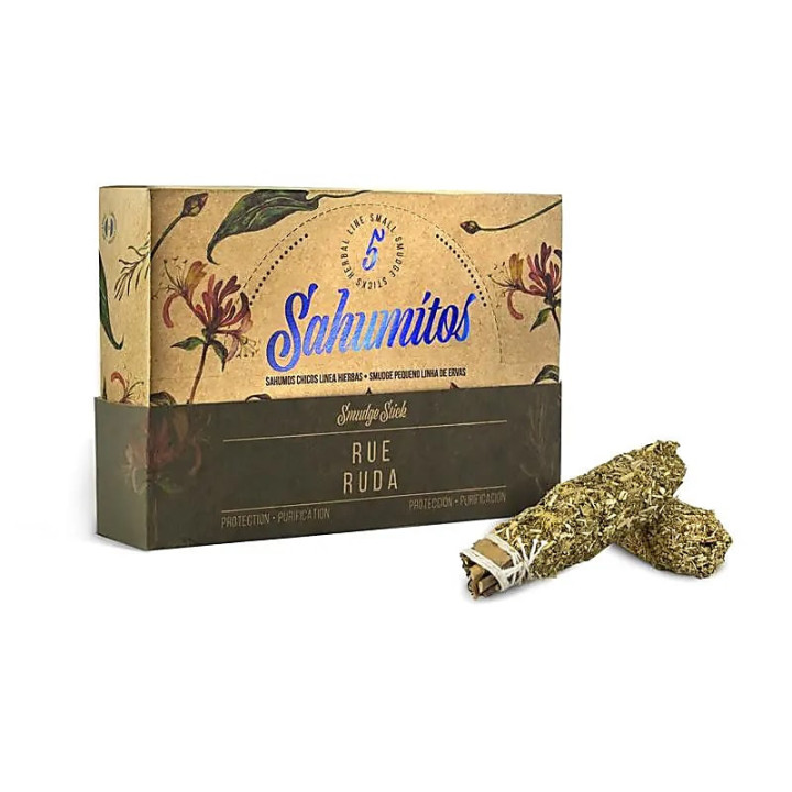 Sagrada Madre Sahumitos smudge Rue par 5 en boîte prése... | Pieralune