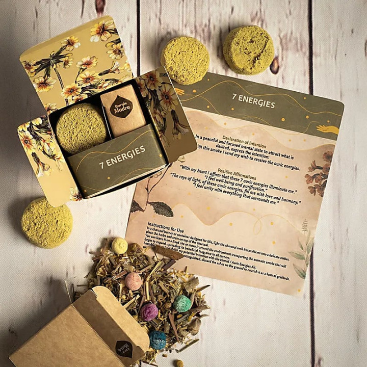 Sagrada Madre petit Kit smudge 7 Énergies | Pieralune