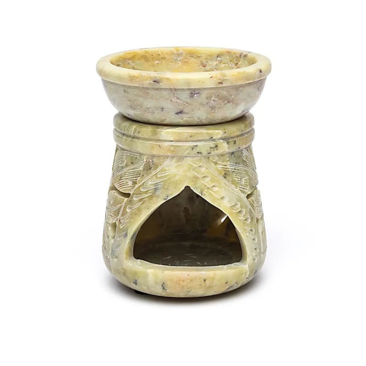 Brûleur d’huile Arbre de Vie stéatite | Pieralune