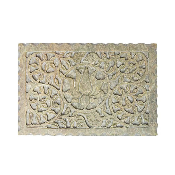 Boîte à tarot ou à bijoux Lotus stéatite | Pieralune