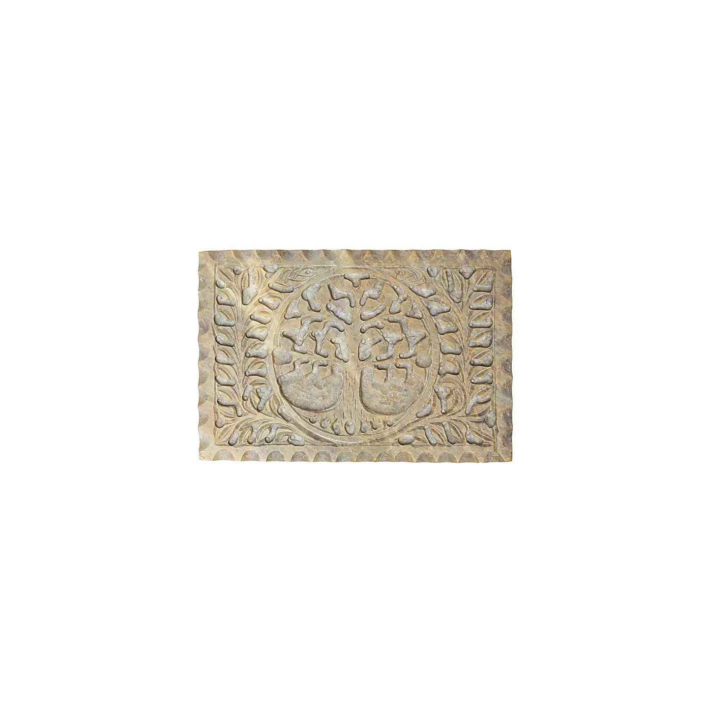 Boîte à tarot ou à bijoux Arbre de Vie stéatite | Pieralune