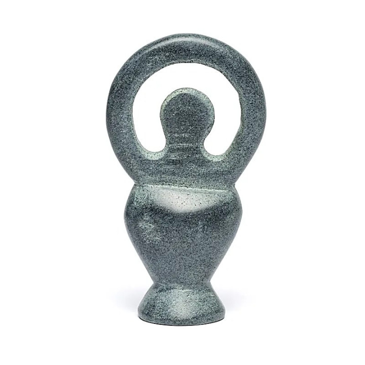 Figurine de Déesse stéatite grise | Pieralune