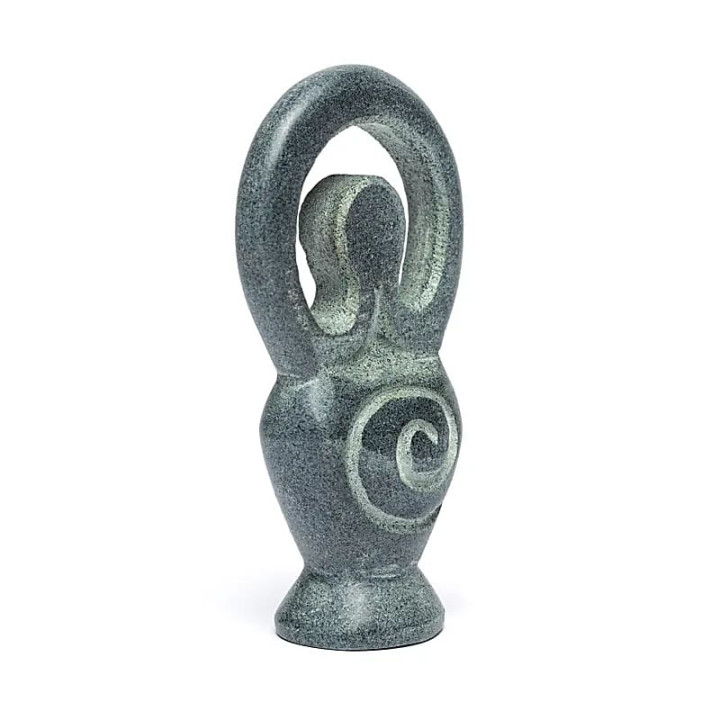 Figurine de Déesse stéatite grise | Pieralune