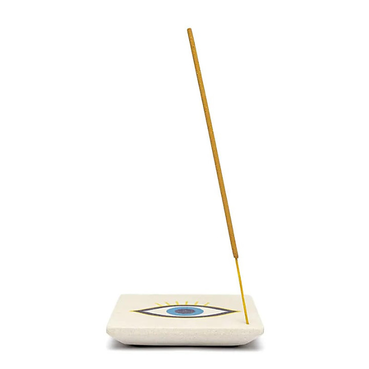 Brûle-encens Mauvais Œil grès | Pieralune