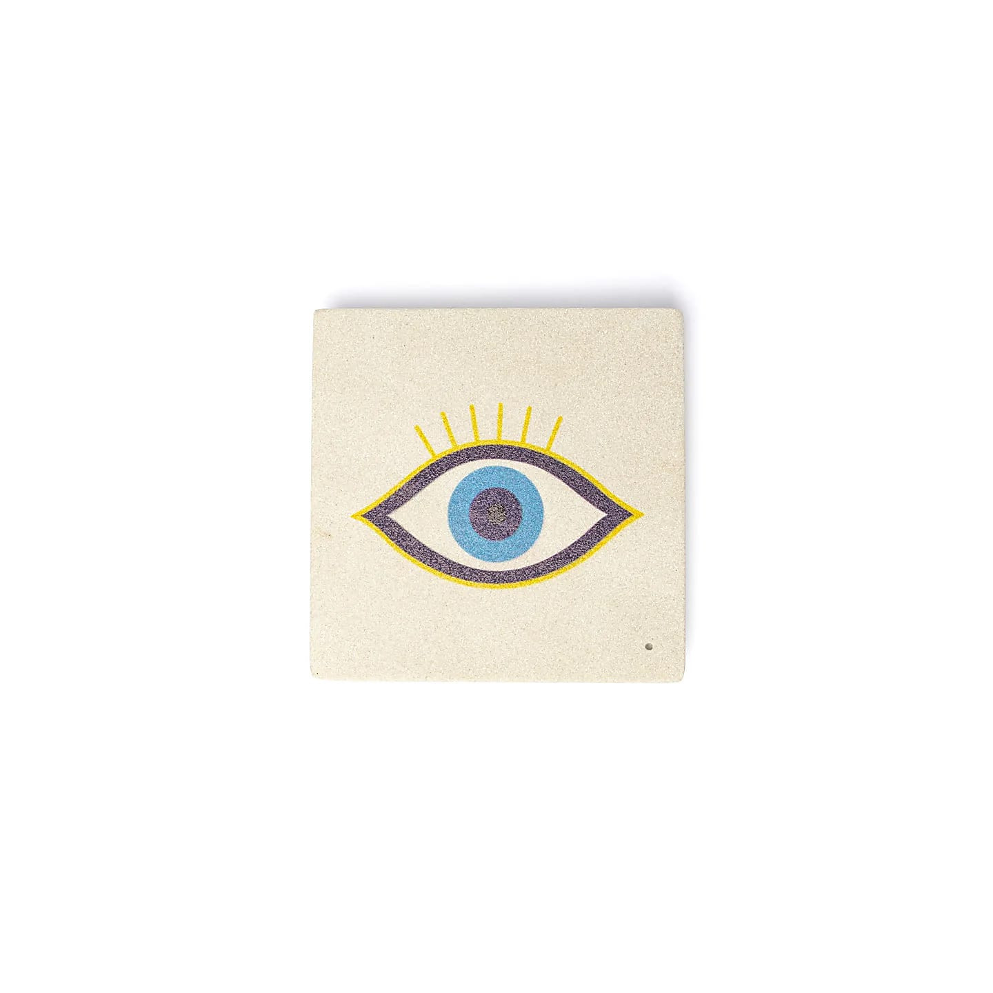 Brûle-encens Mauvais Œil grès | Pieralune