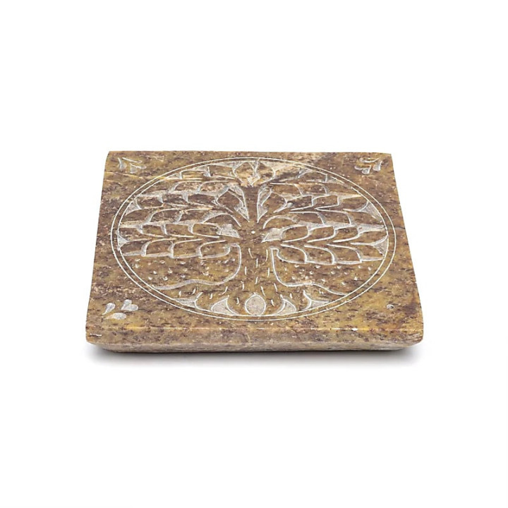 Brûle-encens Arbre de Vie stéatite | Pieralune