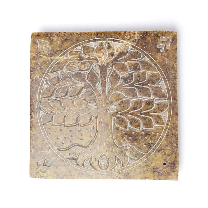 Brûle-encens Arbre de Vie stéatite | Pieralune