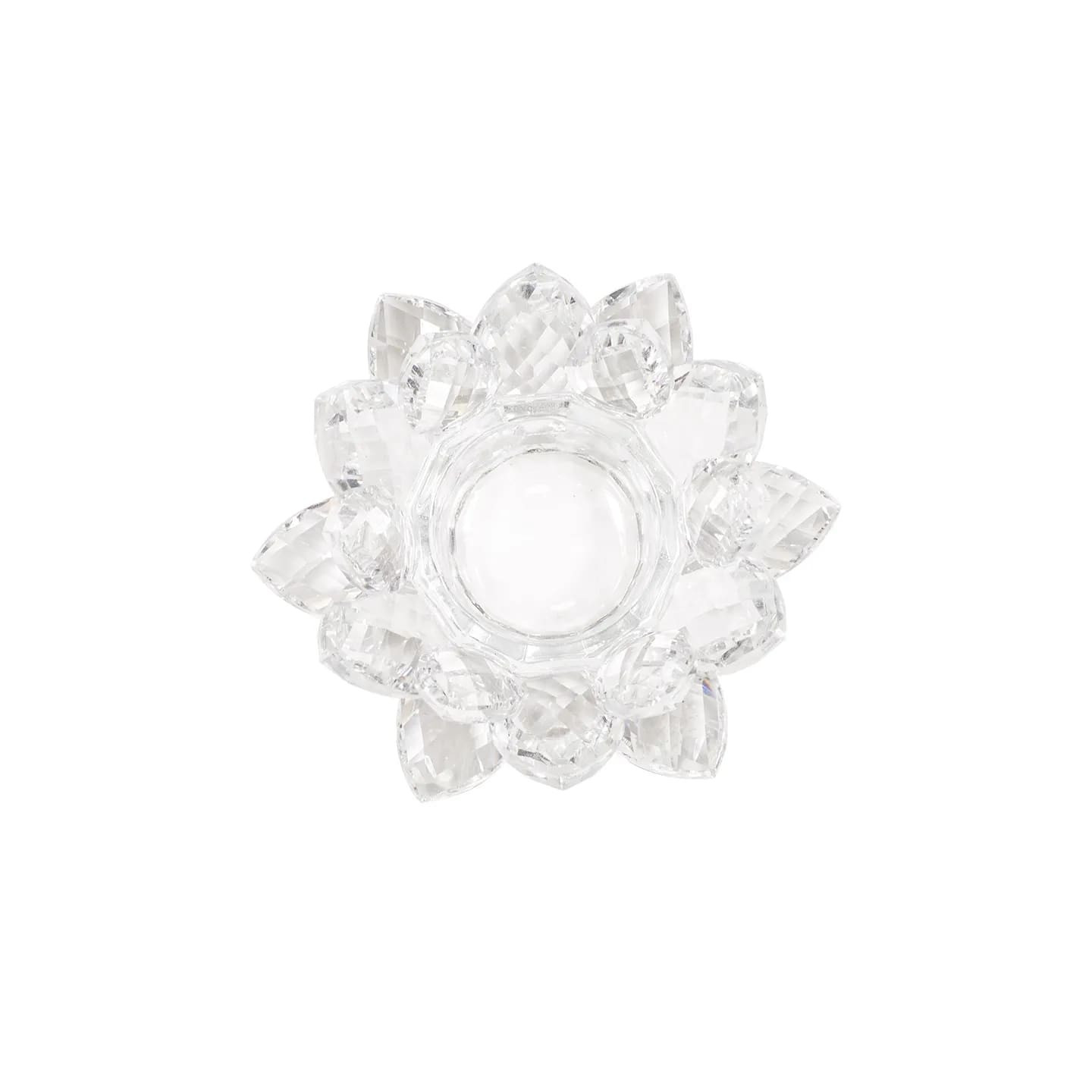 Bougeoir Lotus cristal M | Pieralune