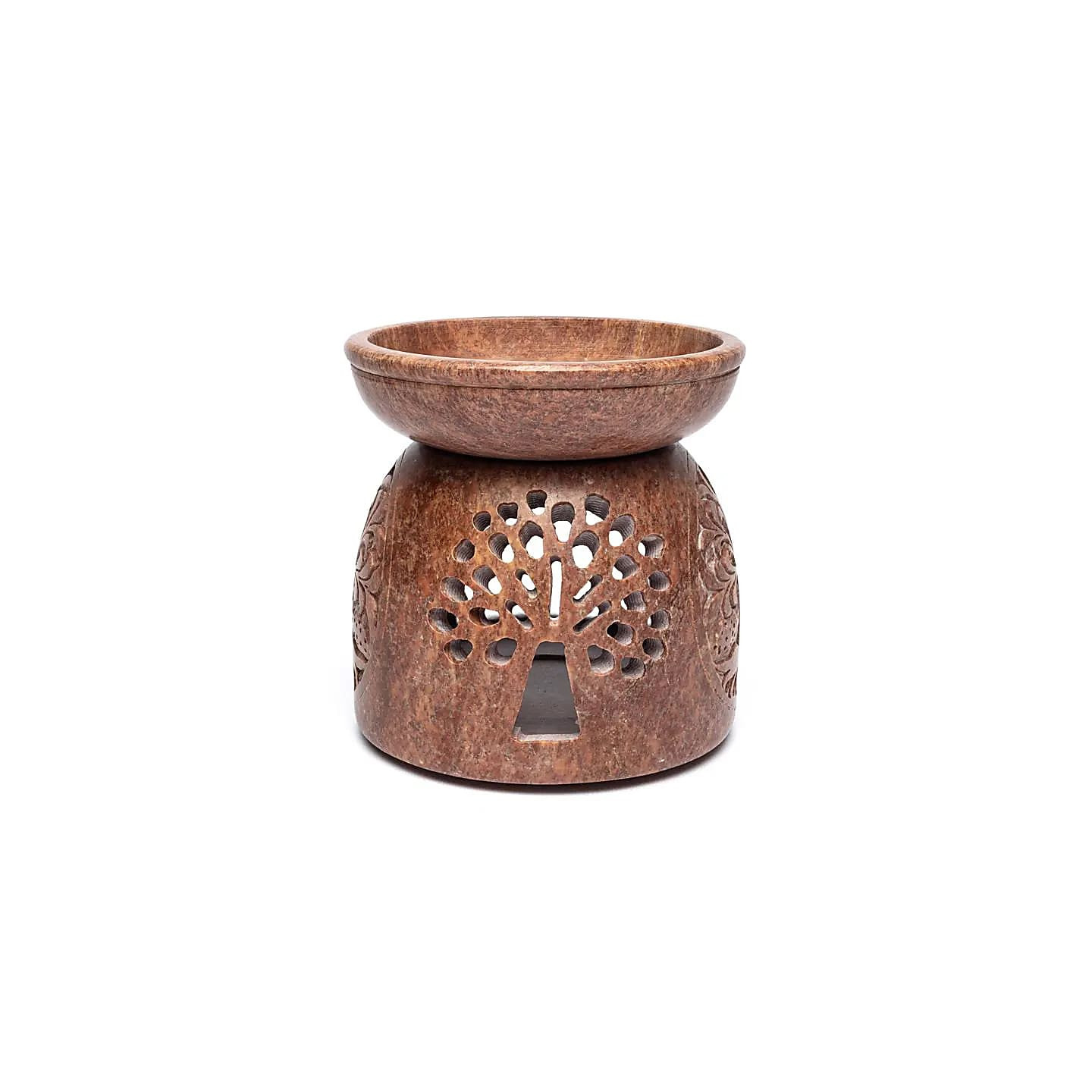 Brûleur d’huile Arbre de Vie stéatite | Pieralune