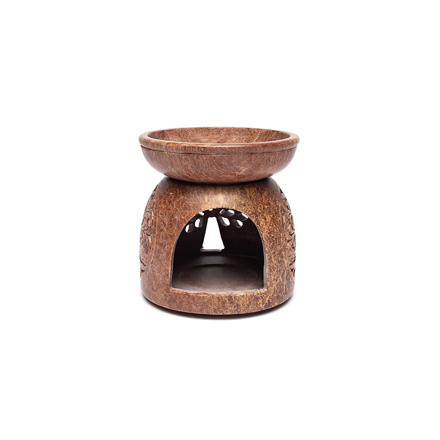 Brûleur d’huile Arbre de Vie stéatite | Pieralune