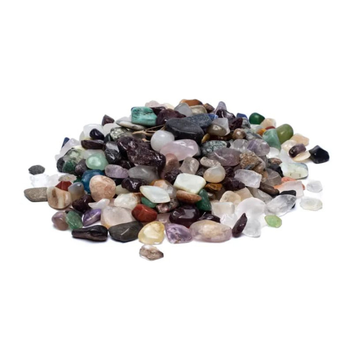 Pierres polies mélanges de pierres qualité A/B | Pieralune