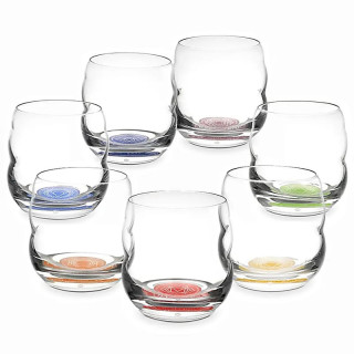Verre Mythos SET 7 chakra - symboles et textes | Pieralune