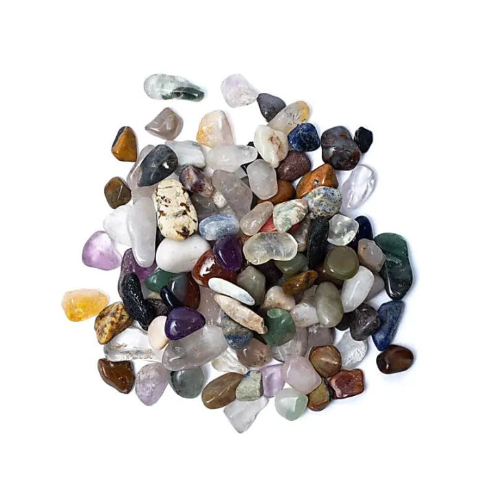 Pierres polies mixtes du Brésil de qualité B - ± 1-2 cm... | Pieralune