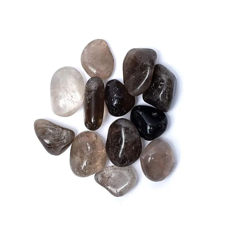 Quartz fumé pierres polies de qualité A | Pieralune