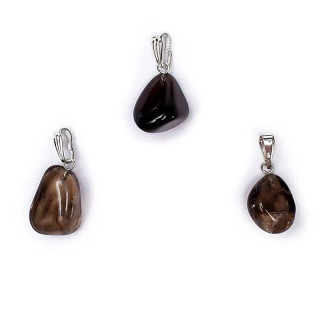 Pendentif Quartz fumé avec crochet | Pieralune