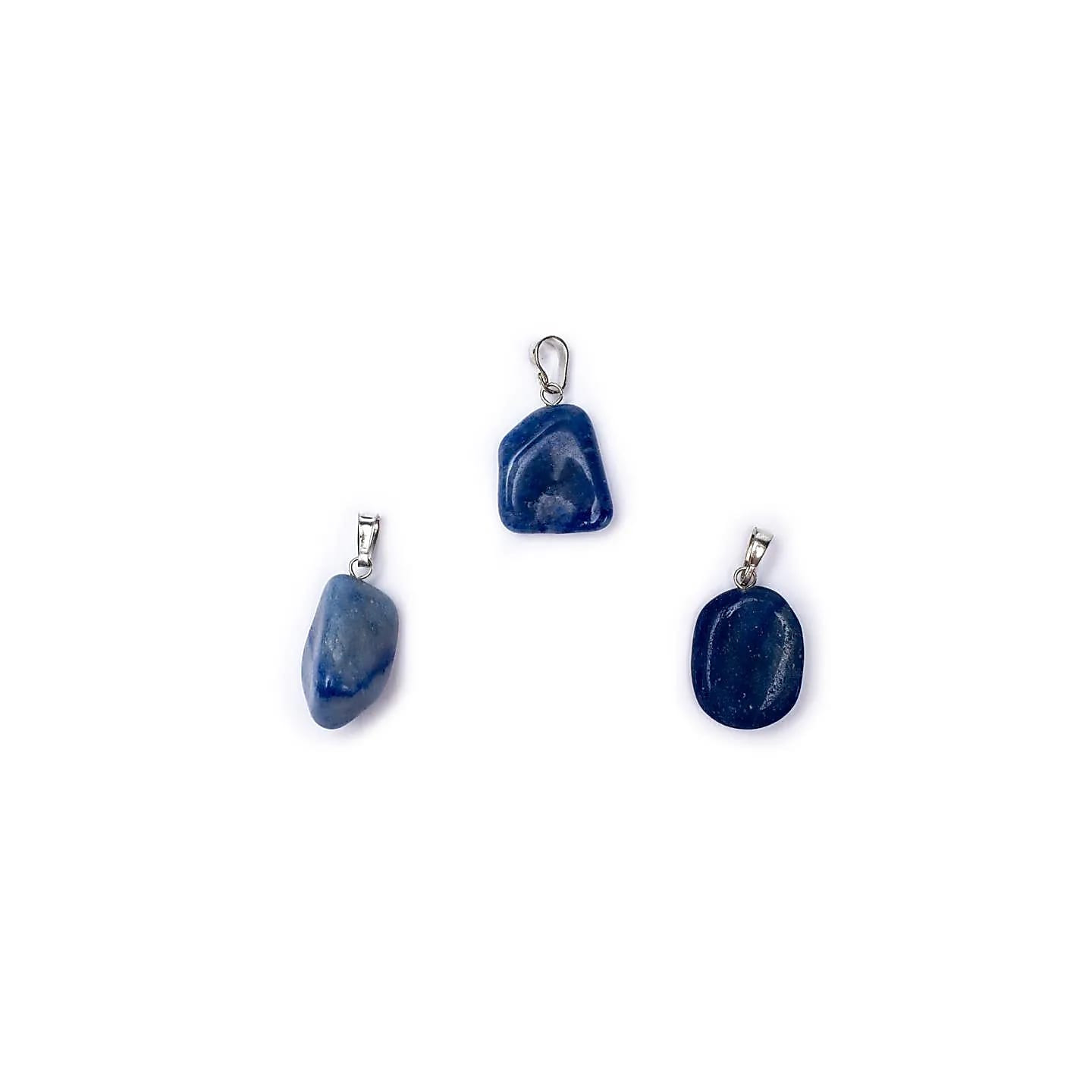 Pendentif Quartz bleu avec crochet | Pieralune