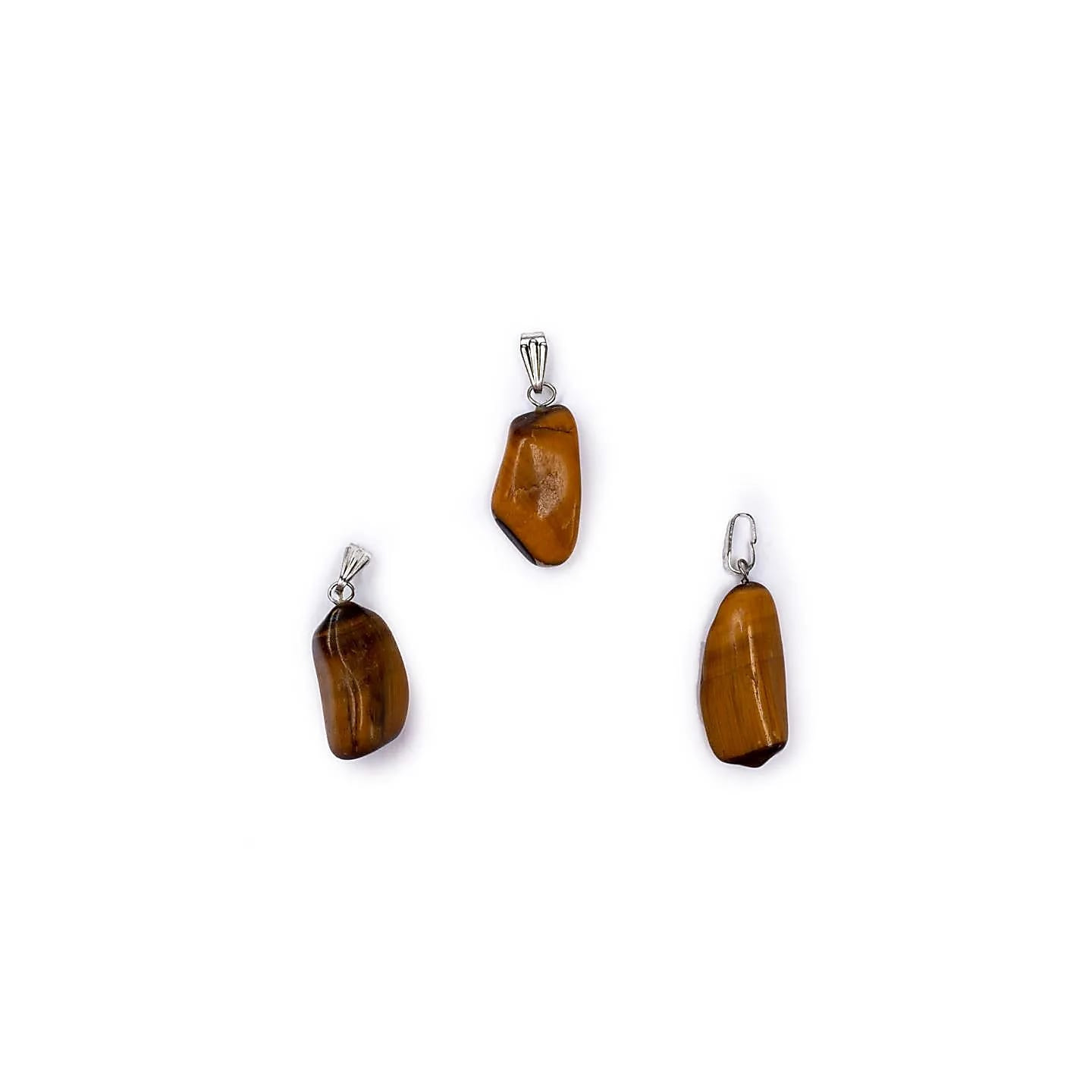 Pendentif Oeil de tigre avec crochet | Pieralune