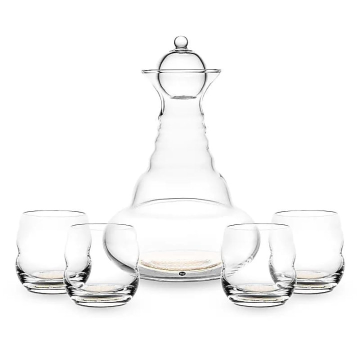 Carafe Vital Water Alladin + 4 verres Mythos or | Pieralune