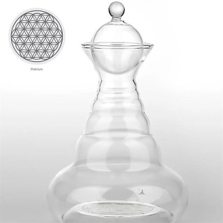 Carafe Vital Water Golden Alladin platine | Pieralune
