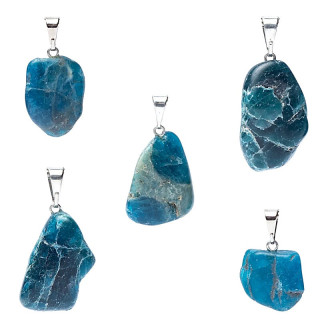 Pendentif Apatite avec crochet | Pieralune