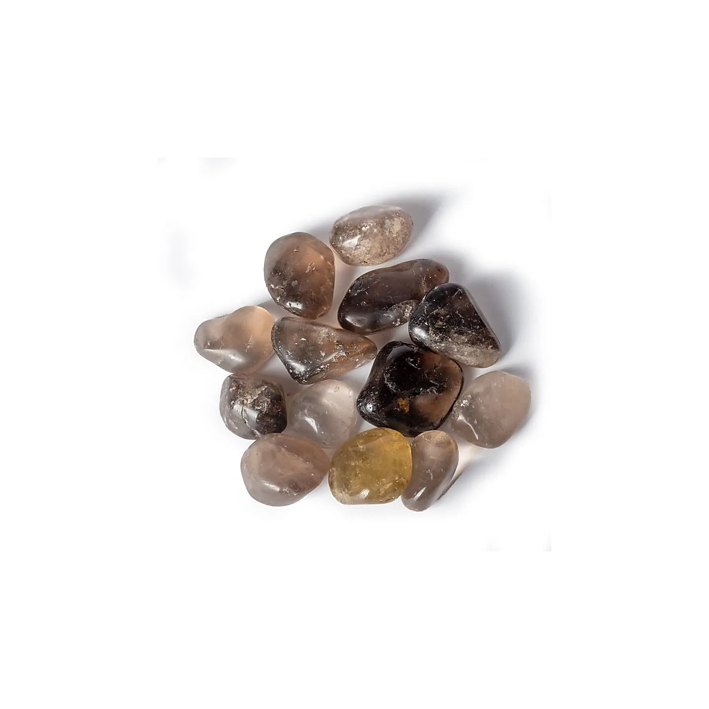 Quartz fumé Pierres polies qualité A | Pieralune