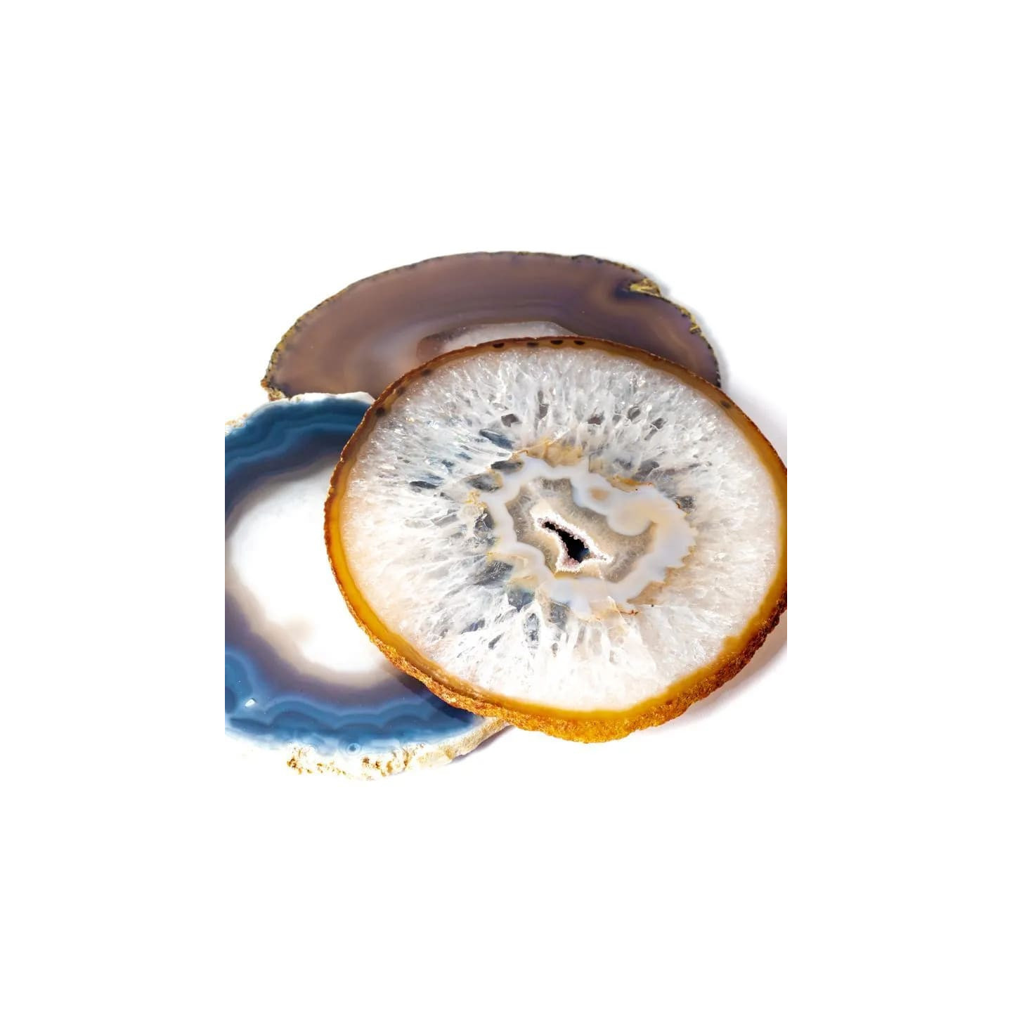 Fine Tranche d'Agate naturel | Pieralune