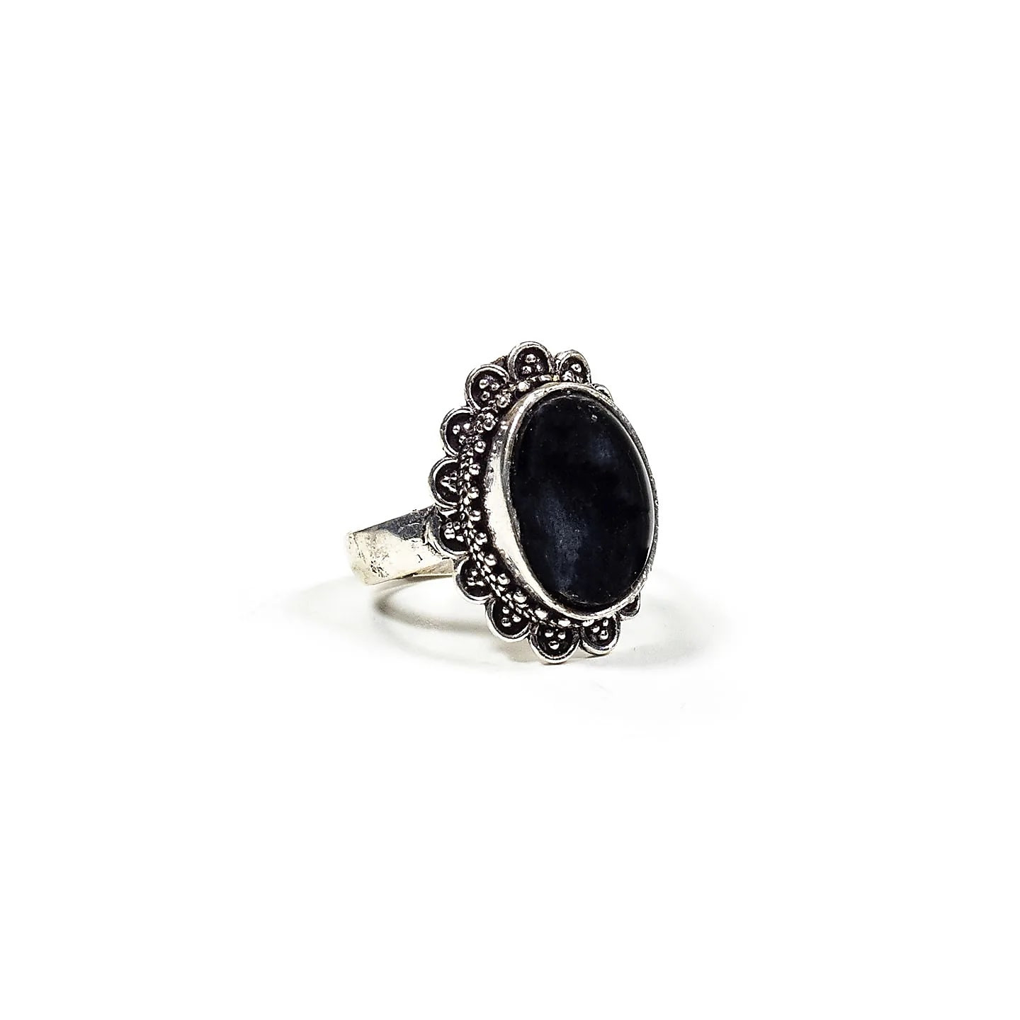 Bague avec tourmaline noire | Pieralune
