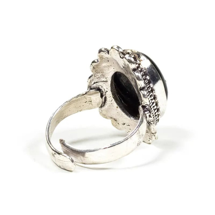 Bague avec tourmaline noire | Pieralune